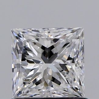 0.70 Carat Princess D SI1 - VG GIA Natural Diamond