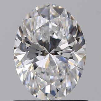 0.80 Carat Oval D VS1 - VG GIA Natural Diamond