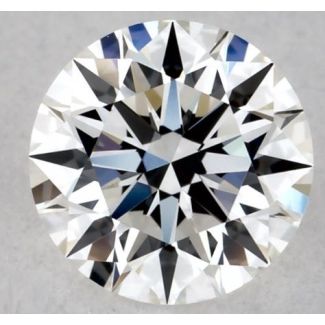 0.32 Carat Round F VVS2 EX GIA Natural Diamond