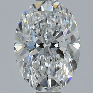 1.3 Carat Oval E VS2 - EX GIA Natural Diamond