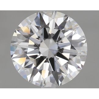 1.31 Carat Round D VVS1 EX GIA Natural Diamond