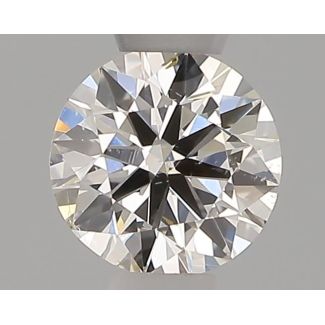 0.30 Carat Round H SI1 EX VG IGI Natural Diamond