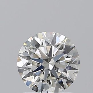 1.0 Carat Round H SI1 EX GIA Natural Diamond