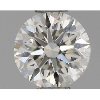 0.42 Carat Round H IF EX IGI Natural Diamond