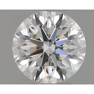 0.4 Carat Round G VVS2 EX GIA Natural Diamond