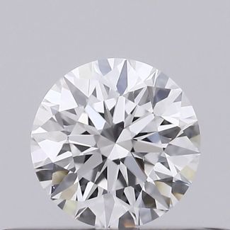 0.27 Carat Round D VS1 EX GIA Natural Diamond