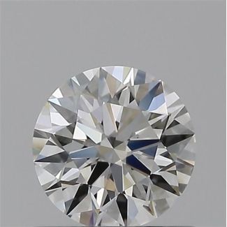 0.50 Carat Round G IF EX GIA Natural Diamond