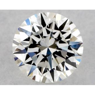 0.41 Carat Round G VVS2 EX GIA Natural Diamond