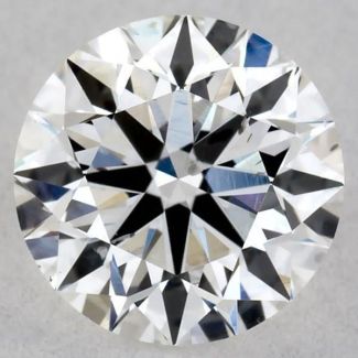 0.61 Carat Round E SI1 EX GIA Natural Diamond