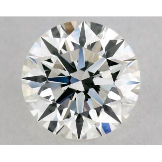 0.64 Carat Round H VS1 EX GIA Natural Diamond