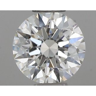 0.35 Carat Round H VS1 EX IGI Natural Diamond