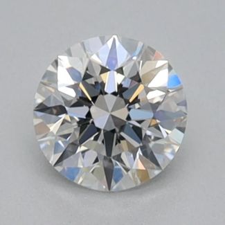 0.31 Carat Round E VVS1 EX GIA Natural Diamond