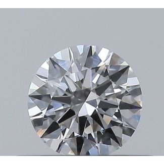 0.3 Carat Round E VVS1 EX GIA Natural Diamond