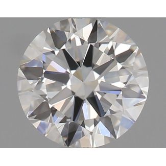 0.5 Carat Round G VVS2 EX GD GIA Natural Diamond