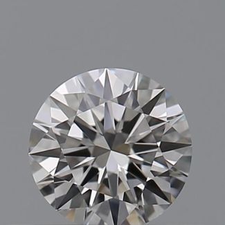 0.24 Carat Round E IF EX GIA Natural Diamond