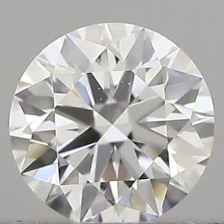 0.21 Carat Round D VS1 EX GIA Natural Diamond