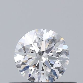 0.31 Carat Round D VVS2 EX GIA Natural Diamond