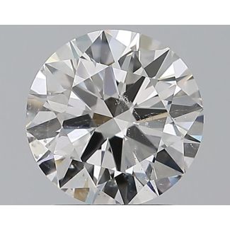 1.5 Carat Round G SI1 EX GIA Natural Diamond