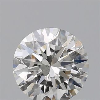 0.5 Carat Round G SI1 EX IGI Natural Diamond