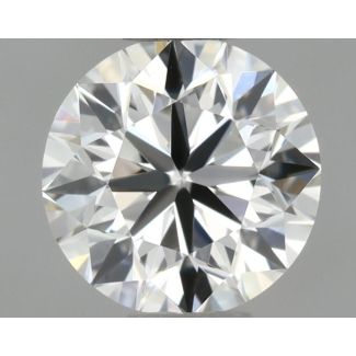 0.5 Carat Round H VVS1 VG EX GIA Natural Diamond