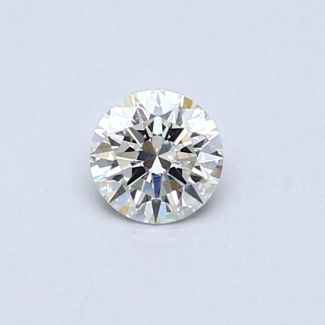 0.31 Carat Round E VVS1 EX VG GIA Natural Diamond