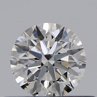 0.32 Carat Round F VS1 EX GIA Natural Diamond