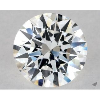 0.5 Carat Round H SI2 EX VG GIA Natural Diamond