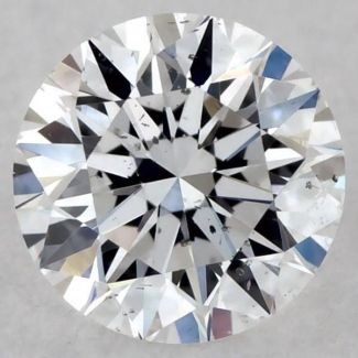 0.23 Carat Round D SI2 EX GIA Natural Diamond