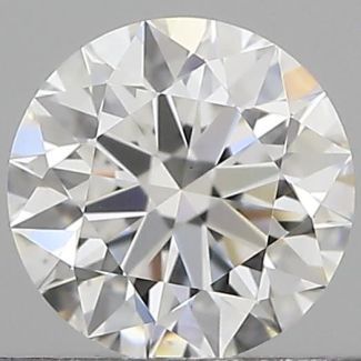 0.43 Carat Round E VS1 EX GIA Natural Diamond