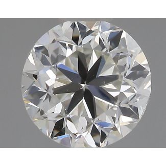 0.5 Carat Round H VS1 GD EX VG IGI Natural Diamond