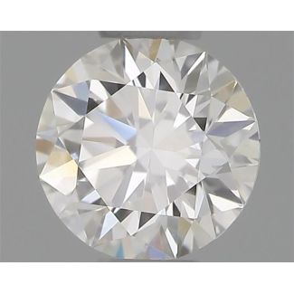 0.32 Carat Round F VS1 EX IGI Natural Diamond