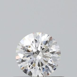 0.38 Carat Round G VVS2 EX GIA Natural Diamond