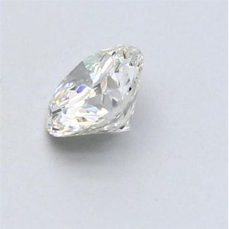 0.66 Carat Round F VS1 EX EGL Natural Diamond