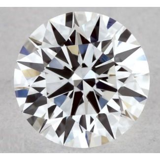 0.31 Carat Round D VVS2 EX VG GIA Natural Diamond