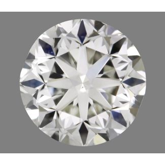 1.00 Carat Round J VS2 GD EX GIA Natural Diamond