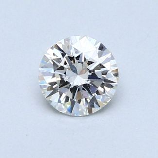 0.44 Carat Round F VS2 VG EX GIA Natural Diamond