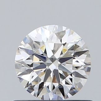 0.59 Carat Round G VS2 EX GIA Natural Diamond