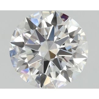 1.0 Carat Round F VS1 EX GIA Natural Diamond