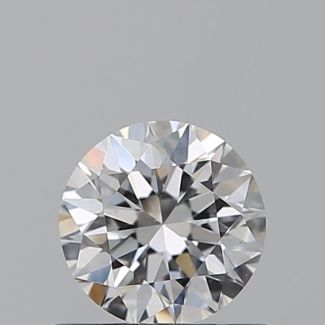 0.5 Carat Round E VS2 EX GD GIA Natural Diamond