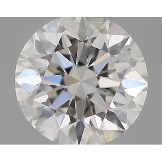 0.30 Carat Round G SI2 EX IGI Natural Diamond