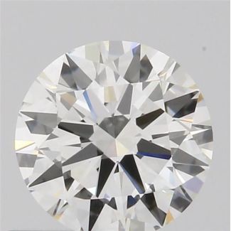 0.50 Carat Round H IF EX GIA Natural Diamond