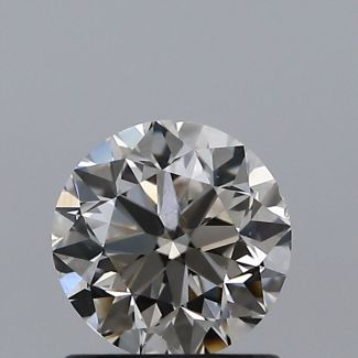 0.90 Carat Round J SI1 VG EX GIA Natural Diamond