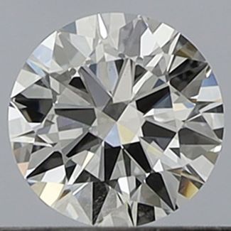 0.34 Carat Round E IF EX GIA Natural Diamond