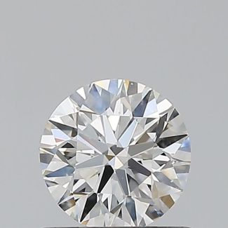 0.6 Carat Round F SI1 EX VG GIA Natural Diamond