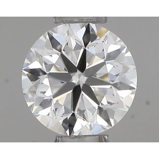 0.40 Carat Round H VS1 VG EX GIA Natural Diamond