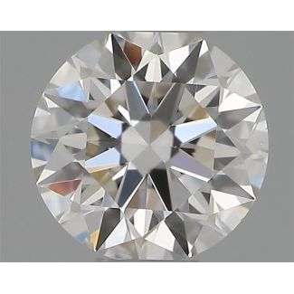 0.32 Carat Round G SI1 EX IGI Natural Diamond