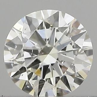 0.30 Carat Round H SI2 EX IGI Natural Diamond