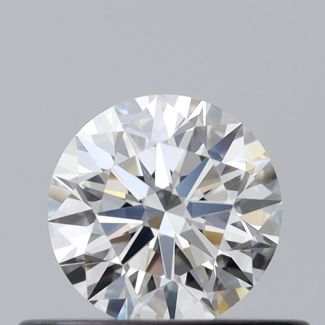 0.4 Carat Round H IF EX GIA Natural Diamond