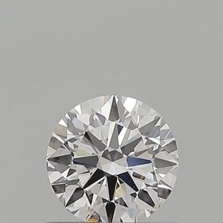 0.5 Carat Round E VS2 EX GIA Natural Diamond