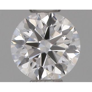 0.33 Carat Round D IF EX GIA Natural Diamond